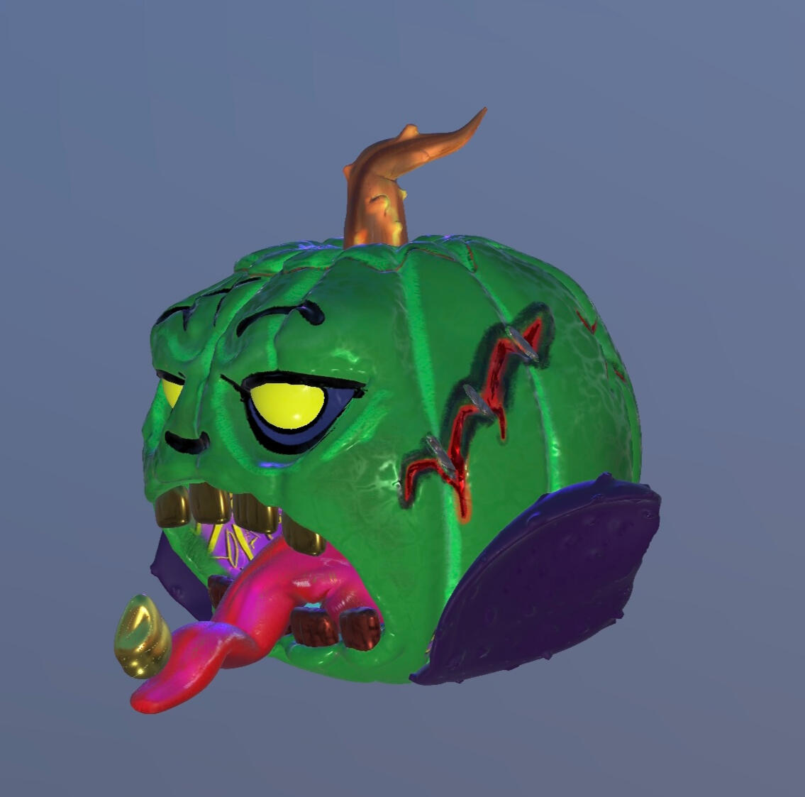 Dead Jack-O-Lantern